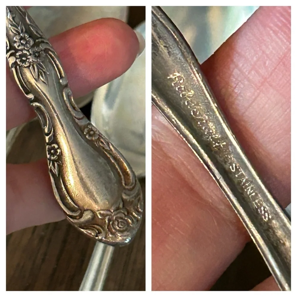 Vintage Silver-Plate Spoons